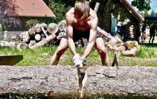 Kriegerschule Söhne der Erde - das Feuer erwacht, Männerritual